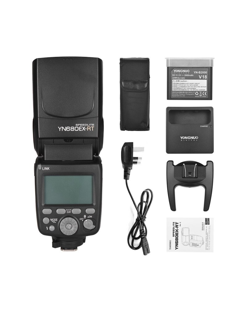 YONGNUO YN680EX-RT Lithium 2.4G Wireless 1/8000s HSS TTL Flash For Canon 2024 Cameras